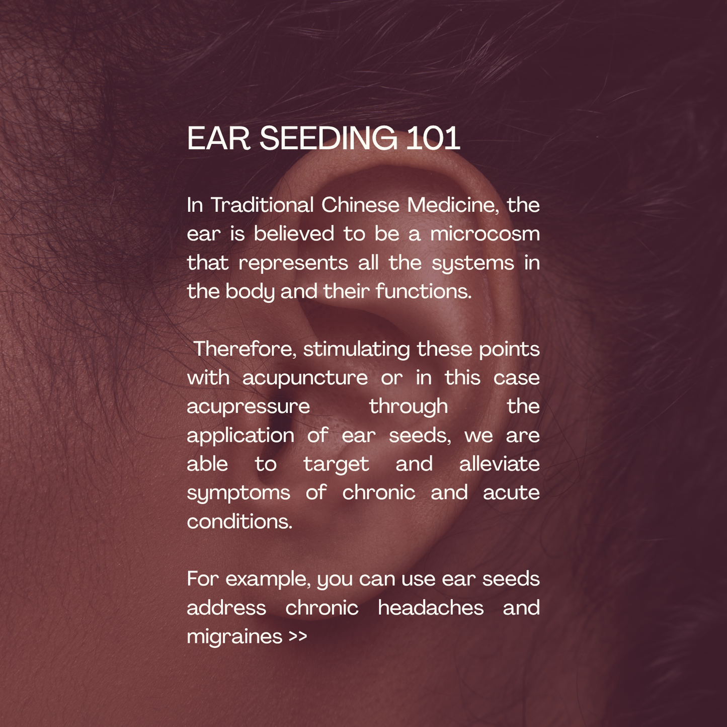 Crystal Ear Seeds | Auricular Acupressure