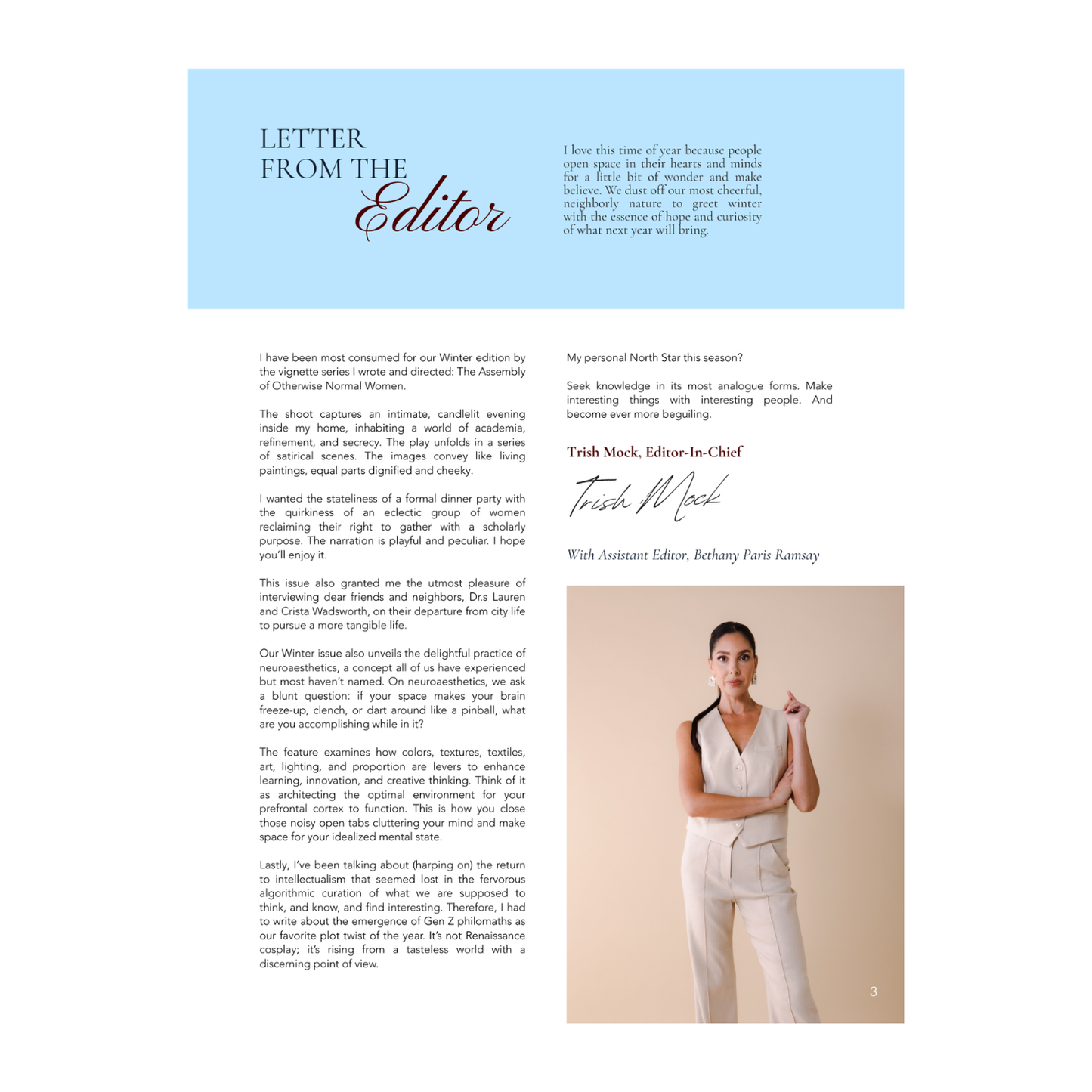 NEW! *WINTER ISSUE* GOOD PSYCHE QUARTERLY MAGAZINE