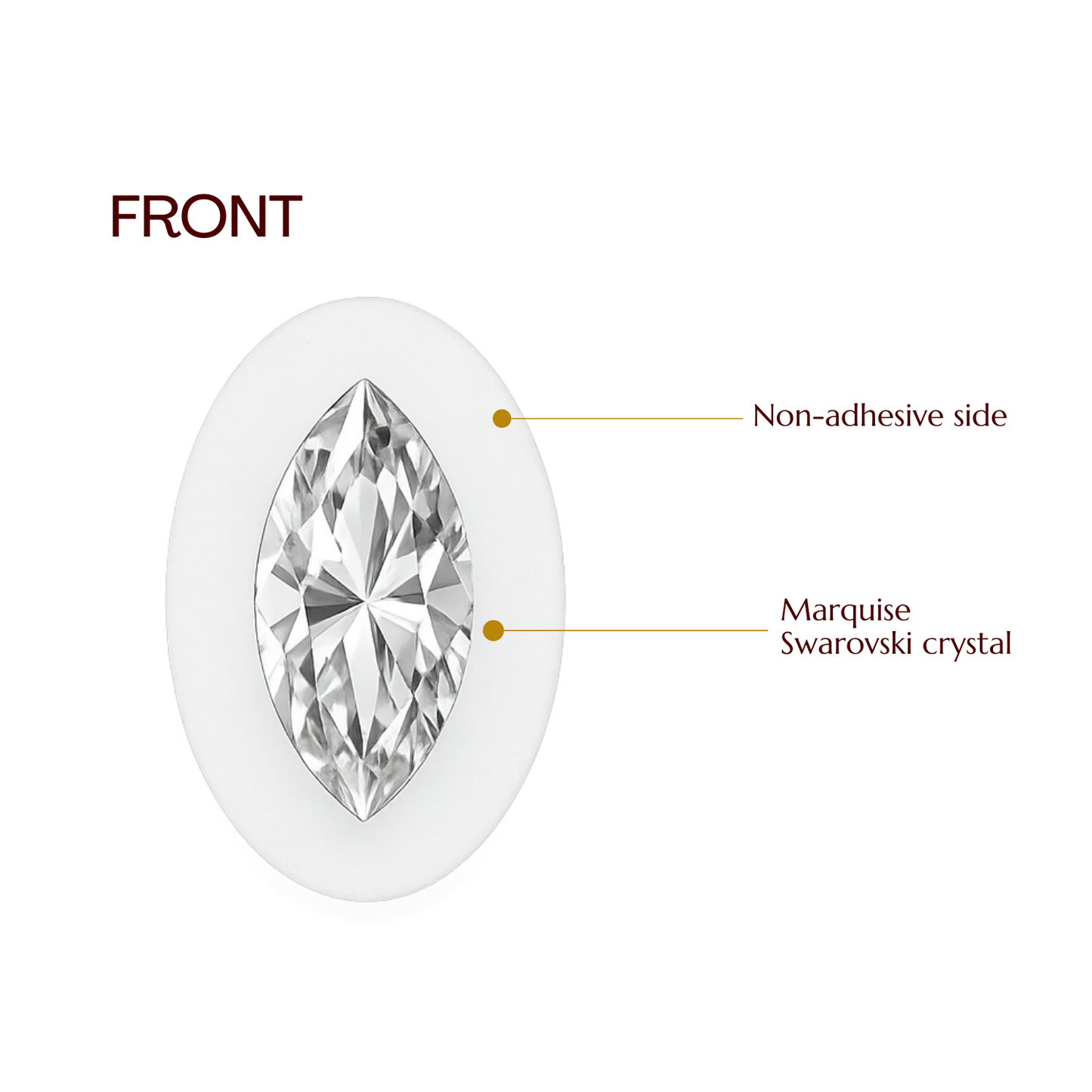 Crystal Ear Seeds | Auricular Acupressure